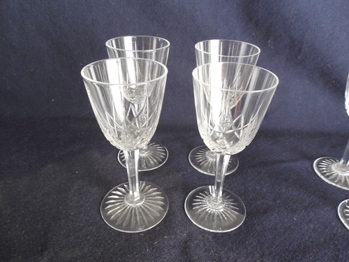 Lot verres vin blanc - 4,