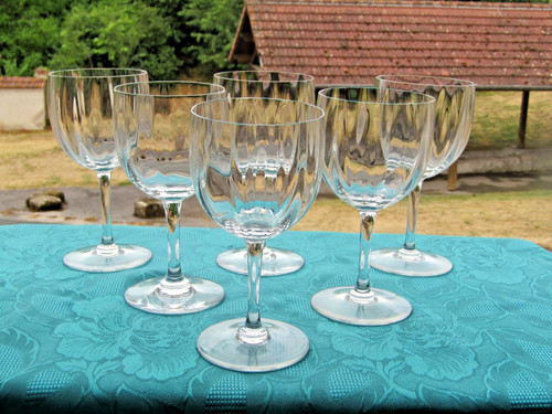 Verres eau cristal de - eau, en