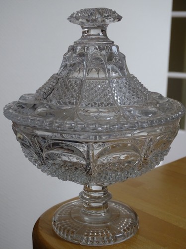 Baccarat ancien pot compotier - ancien,