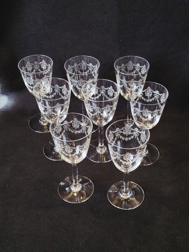 Verres vin en - verres, cristal