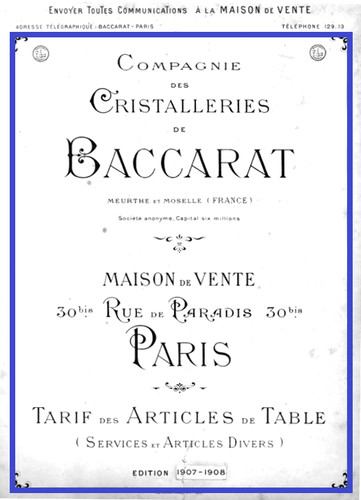 Pdf catalogue cristallerie - catalogue,