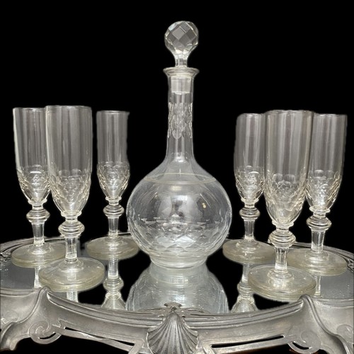 Set bottiglia flutes - e, 6