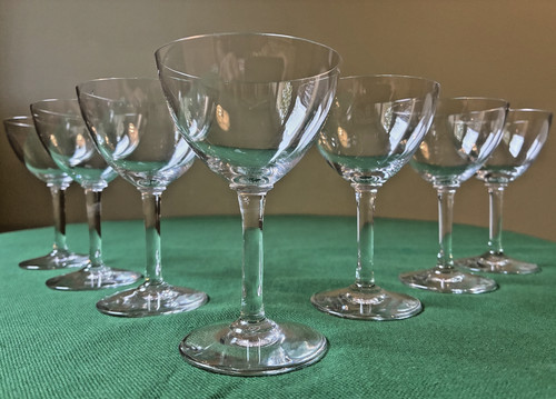Set coppe porto cristallo - 7,
