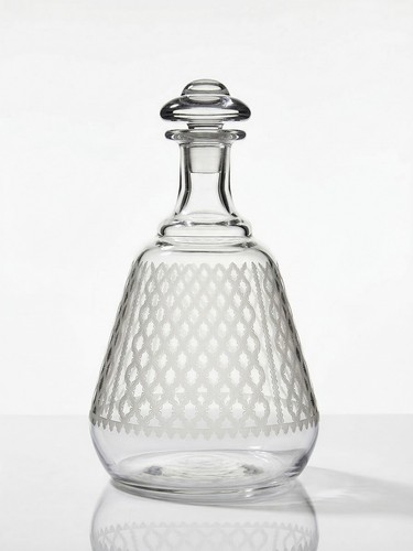Carafe cristal gravé - carafe,