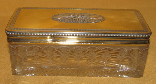 Scatola coﬀret cristallo - scatola,
