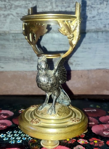 Raro supporto bronzo - , argento