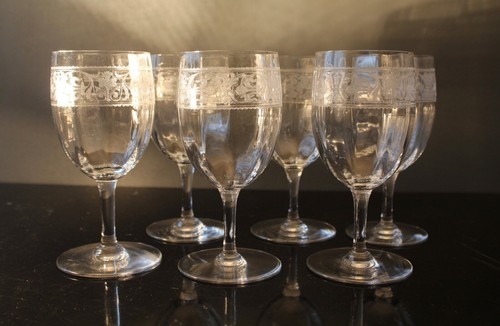Bicchieri acqua cristallo - 6,