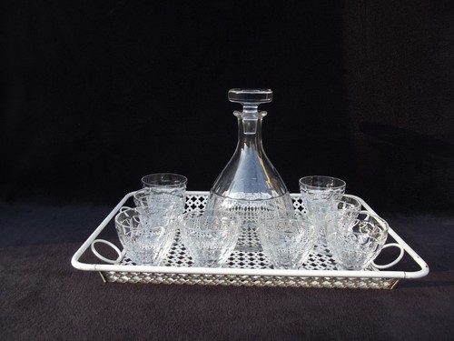 Caraffa baccarat bicchieri - e,