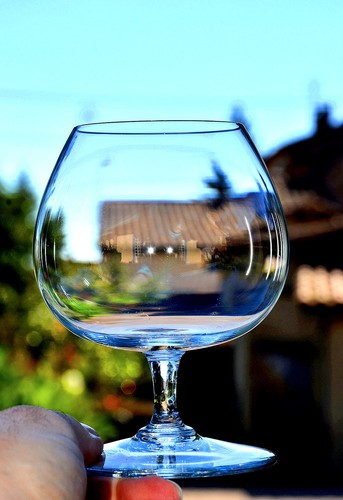 Baccarat grand verre à - verre,