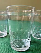 Lot de 3 gobelets en cristal